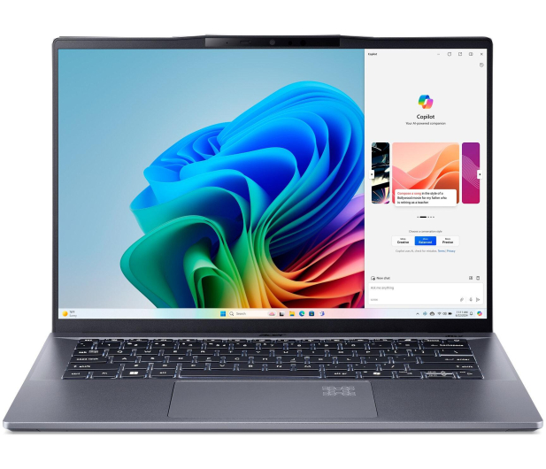 ACER Swift 14 AI X Plus X1P-42-100/16GB/512GB/14,5'' 120Hz/Win11 - 1291009 - zdjęcie
